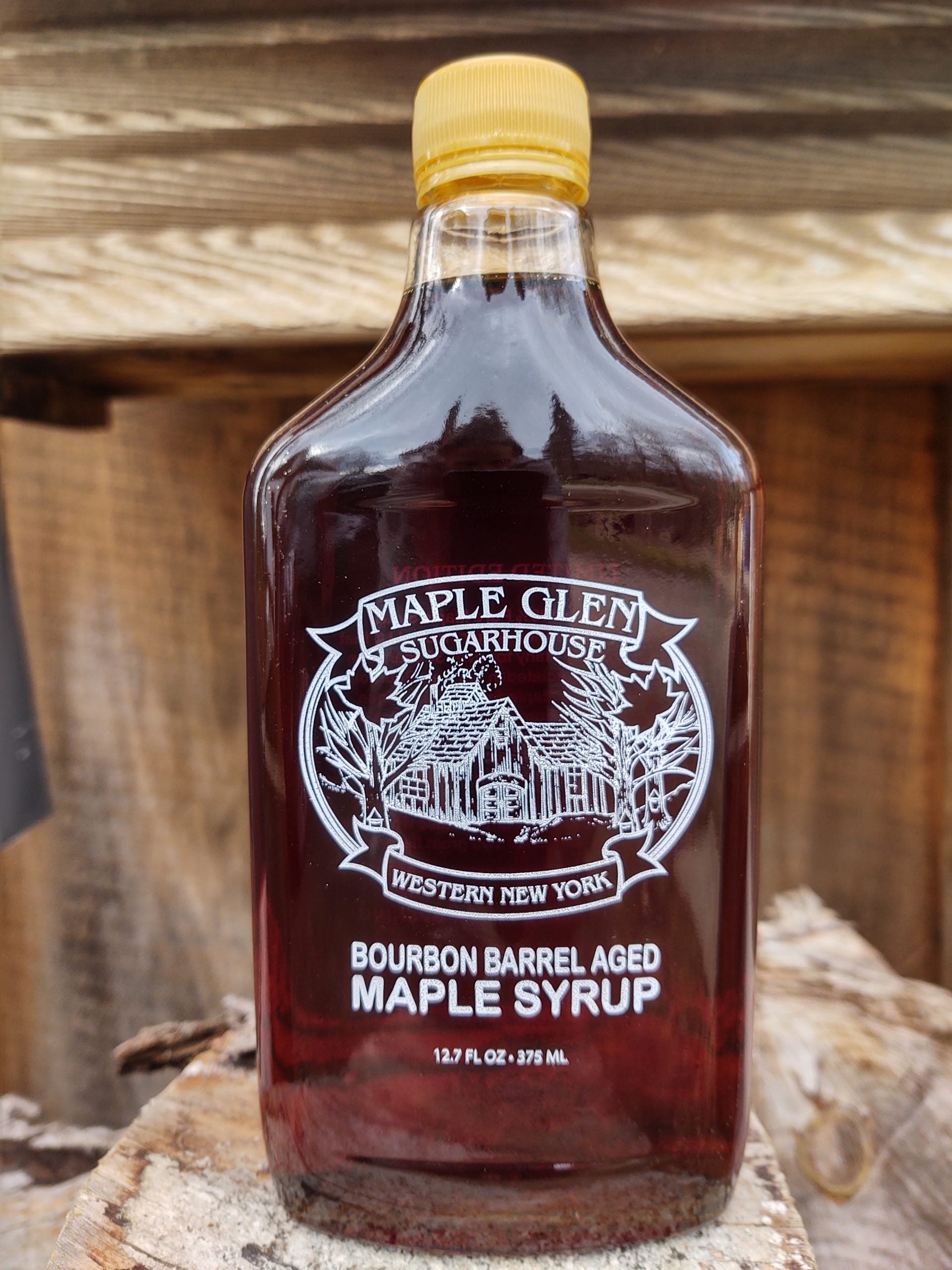 Bourbon Barrel Aged Maple Syrup (375 ml)